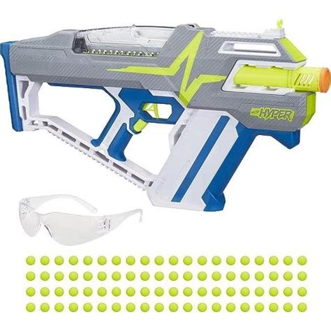 Hasbro Nerf Hyper Mach 100 Fully Motorized Blaster.